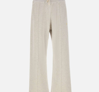 GOLDEN GOOSE Pantaloni jogging larghi in felpa GREY Unisex 