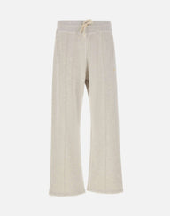 GOLDEN GOOSE Pantaloni jogging larghi in felpa GREY Unisex 