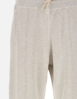 GOLDEN GOOSE Pantaloni jogging larghi in felpa GREY Unisex 
