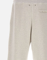 GOLDEN GOOSE Pantaloni jogging larghi in felpa GREY Unisex 