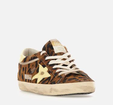 GOLDEN GOOSE Sneakers "Super-Star Classic" BROWN Donna 