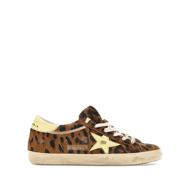 GOLDEN GOOSE Sneakers "Super-Star Classic" BROWN Donna 
