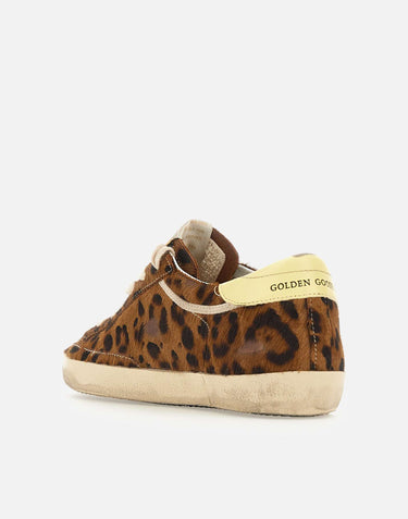 GOLDEN GOOSE Sneakers "Super-Star Classic" BROWN Donna 