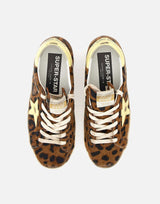 GOLDEN GOOSE Sneakers "Super-Star Classic" BROWN Donna 
