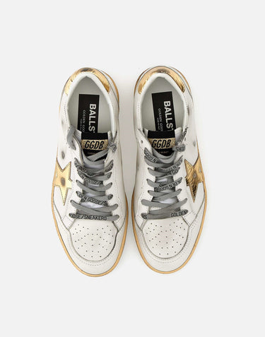 GOLDEN GOOSE Sneakers "Ball Star" WHITE Donna 