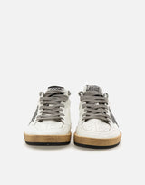 GOLDEN GOOSE Sneakers "Ball Star" in pelle WHITE Donna 