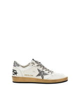 GOLDEN GOOSE Sneakers "Ball Star" in pelle WHITE Donna 