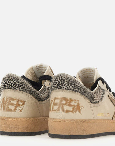 GOLDEN GOOSE Sneakers "Ball Star" BEIGE Donna 