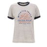 T-shirt in cotone con stampa GWP02768 P00264260717 GOLDEN GOOSE 