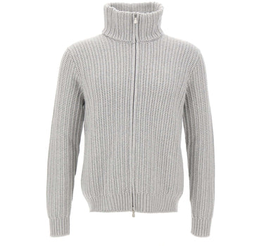 GRAN SASSO Cardigan in lana, viscosa e cashmere GREY Uomo 