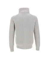 GRAN SASSO Cardigan in lana, viscosa e cashmere GREY Uomo 