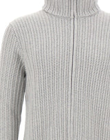 GRAN SASSO Cardigan in lana, viscosa e cashmere GREY Uomo 