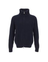 GRAN SASSO Cardigan in lana, viscosa e cashmere BLUE Uomo 