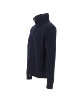 GRAN SASSO Cardigan in lana, viscosa e cashmere BLUE Uomo 