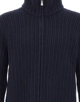 GRAN SASSO Cardigan in lana, viscosa e cashmere BLUE Uomo 
