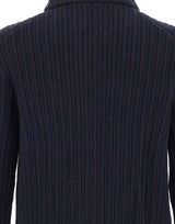 GRAN SASSO Cardigan in lana, viscosa e cashmere BLUE Uomo 