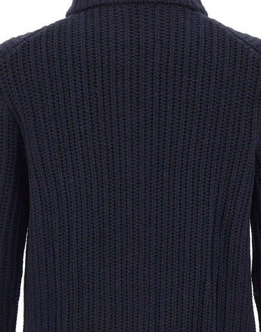 GRAN SASSO Cardigan in lana, viscosa e cashmere BLUE Uomo 