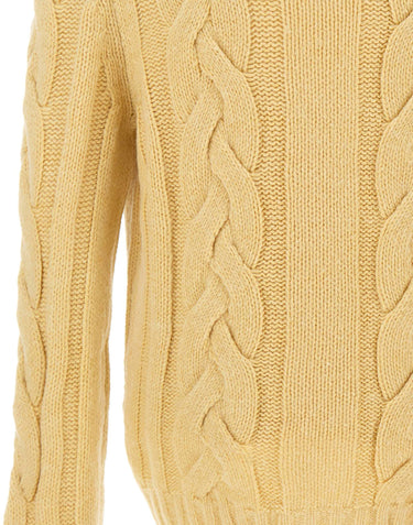 GRAN SASSO Cardigan in misto lana a trecce BLACK Uomo 