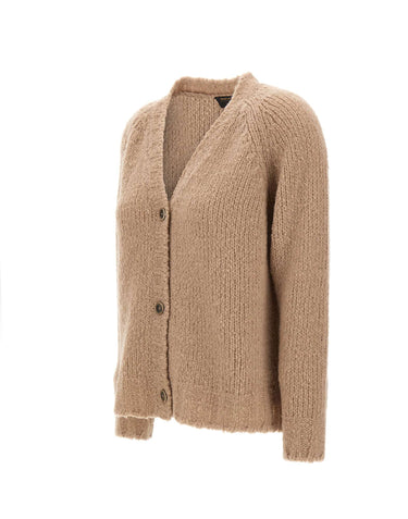 GRAN SASSO Cardigan in lana BEIGE Donna 