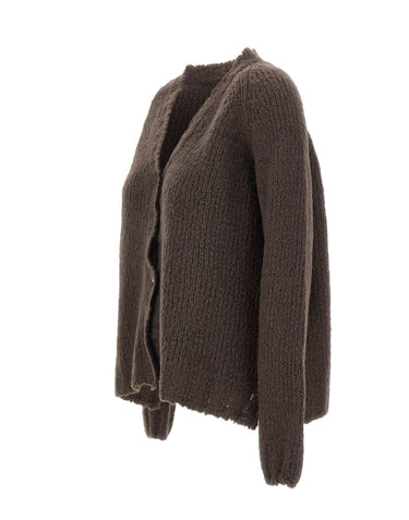 GRAN SASSO Cardigan in lana BROWN Donna 