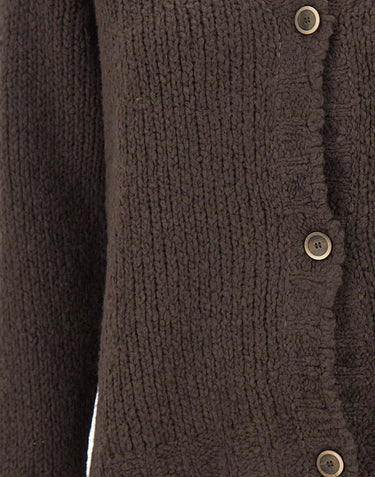 GRAN SASSO Cardigan in lana BROWN Donna 