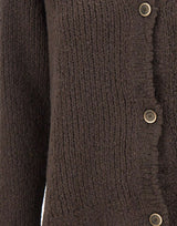 GRAN SASSO Cardigan in lana BROWN Donna 