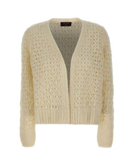 GRAN SASSO Cardigan in lana WHITE Donna 