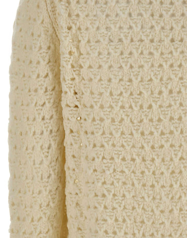 GRAN SASSO Cardigan in lana WHITE Donna 