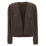 GRAN SASSO Cardigan in lana BROWN Donna 