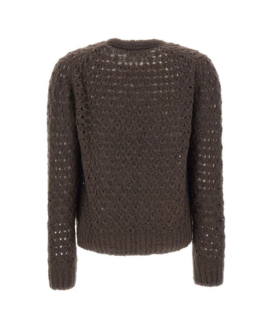 GRAN SASSO Cardigan in lana BROWN Donna 