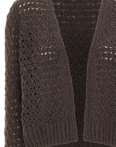GRAN SASSO Cardigan in lana BROWN Donna 