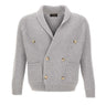Cardigan in lana a doppiopetto 13183 25072071 GRAN SASSO 