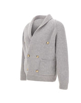 Cardigan in lana a doppiopetto 13183 25072071 GRAN SASSO 