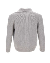 Cardigan in lana a doppiopetto 13183 25072071 GRAN SASSO 
