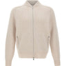 GRAN SASSO Cardigan in lana con zip BEIGE Uomo 