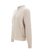 GRAN SASSO Cardigan in lana con zip BEIGE Uomo 