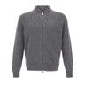 GRAN SASSO Cardigan in lana con zip GREY Uomo 