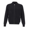 GRAN SASSO Cardigan in lana con zip BLACK Uomo 