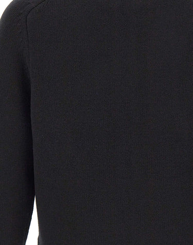 GRAN SASSO Cardigan in lana con zip BLACK Uomo 