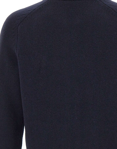 GRAN SASSO Cardigan in lana con zip BLUE Uomo 