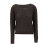 GRAN SASSO Maglia in lana e alpaca BROWN Donna 