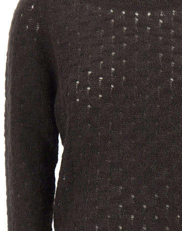 GRAN SASSO Maglia in lana e alpaca BROWN Donna 