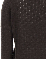 GRAN SASSO Maglia in lana e alpaca BROWN Donna 