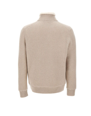 GRAN SASSO Giacca in maglia di cashmere BEIGE Uomo 