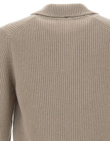 GRAN SASSO Polo in lana Super Geelong GREY Uomo 