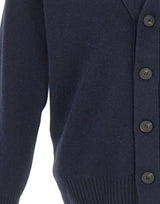 Cardigan in lana vergine 23188 25051598 GRAN SASSO 