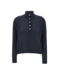 GRAN SASSO Maglia in misto alpaca BLUE Donna 