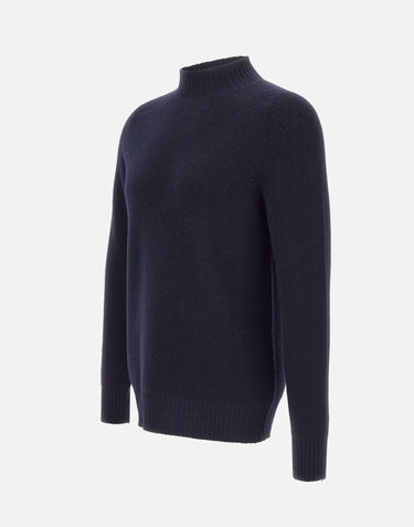 GRAN SASSO Maglia in lana BLUE Uomo 