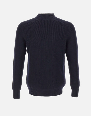 GRAN SASSO Maglia in lana BLUE Uomo 