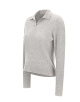 GRAN SASSO Polo in cashmere GREY Donna 